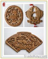 wooden carving craft