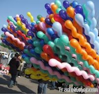 new fashion toy-Spiral balloon/inflatable gift toy
