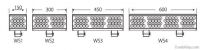 Led Wall Washer S Model #WS3-DMX