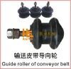 Guide roller of conveyor belt for cold planer milling machine
