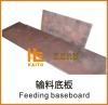 base plate for Paver road construction machinery equipment feeding baseboard