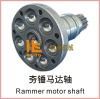 rammer moter shaft for paver road construction machinery equipment