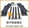 screed plate repair set for paver road construction machinery equipment