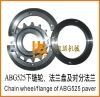 chain wheel /flange for paver road construction machinery equipment
