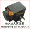 Pump coil for ABG paver