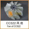 CC522 fan for road roller compactor