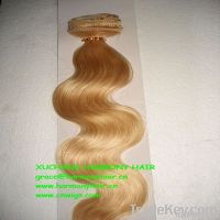 QUALITY REMY clip in curly hair extension