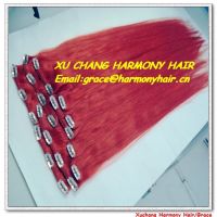 FACTORY PRICE clip in hair extensions for black women/clip in hair extension/clip in human hair extensions