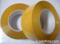 Yellow adhesive tape