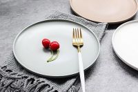 12 Inch Cheap Bulk Ceramic Dinner Plate, Pizza Plate, Ceramic Tableware , Pass Fda, Safe And Healthy