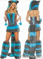 Five-pieces Cheshire Cat Sexy costume