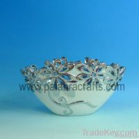 fashion electroplate porcelain vase for decoration