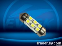 Latest LED auto lamps Festoon 6SMD