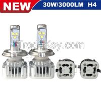 Led Headlight h4 30w 3000 with high quality