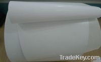 Cast coated adhesive paper sticker: