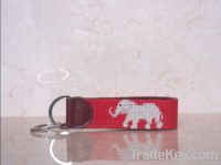 Elephant Needlepoint Key Chains
