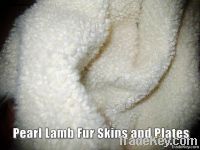 Pearl Lamb Fur Skins and Plates