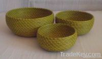 seagrass fruit basket