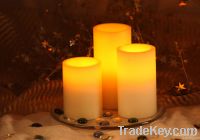 LED flameless candles 3sets with dual timers