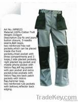 WORKWEAR/100%COTTON WORK PANTS