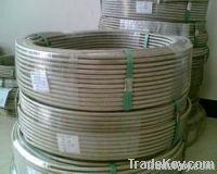 stainless steel braided brake hose with PTFE inside hose