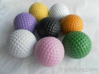 Pvc Mini Golf Low Bounce  Ball