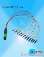 MPO to LC 12 Color core Fiber Optic Patch Cord