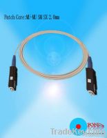 Single mode MU-MU Fiber Optic Patch Cord