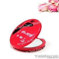 2012 best selling small plastic pocket mirror