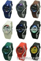 Silicone led watch