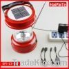 6LED solar lantern light with radio&mobile charger