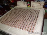 Hand embroidered bedcover (double bed)