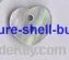 Luminous snail White snail button agoya shell button akoya shell butto