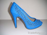 Blue Fashion High Heel