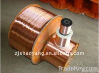 conductor for coaxial cable 1.024mm copper clad steel wire(CCS)