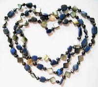Sodalite Long Style Necklace