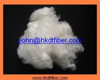 Semi-dull Raw White Polyester Staple Fiber Virgin materials