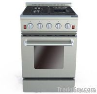 24 Inches Gas Oven with Electric Ceramic Furnaces
