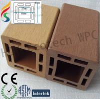 WPC fencing post/wood plastic composite post for railing
