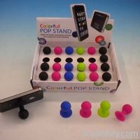 Colorful Silicone Pop up Display Stand Props Up Audio Mobile Devices