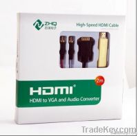 HDMI -VGA/Audio Connector