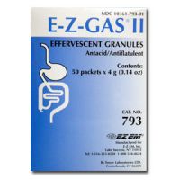 E-Z-Gas II Effervescent Granules, 400ML 50 per Bx