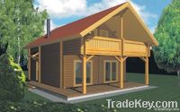 prefabricated log cabin