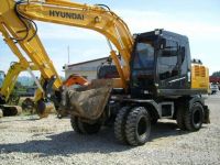 Used Wheel Excavator Hyundai 1400W