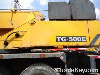 Used Tadano 50t Truck Crane For Exporting