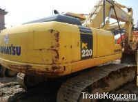 Used Komatsu PC220 Crawler Excavator