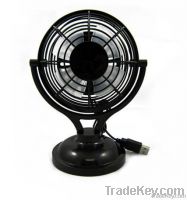 mini portable super mute PC US cooler steel desk fan