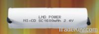 Ni-Cd rechargeable battery
