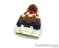 lovely knitted hat;unisize, and suit for 6~8 years old children