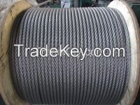 stainless steel Wire Rope Cables, galvanized steel wire rope cabel, non preformer galvanized wire cable